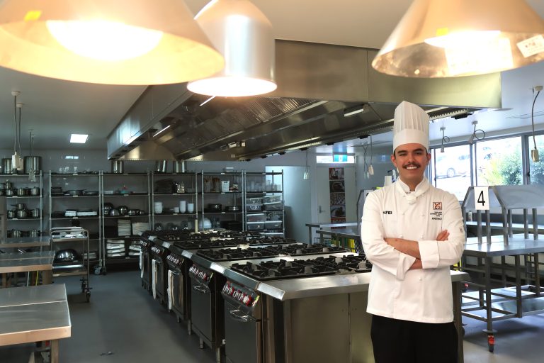 Hospitality learning at St Peter’s Catholic College.
